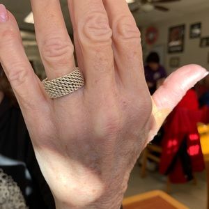 Tiffany Somerset mesh ring